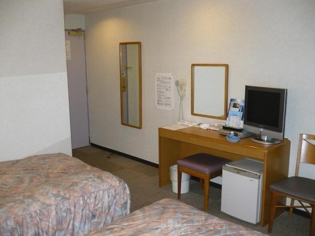 Hotel New Budget Muroran Rum bild